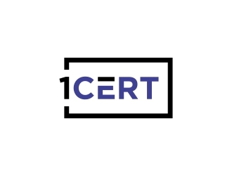 1Cert logo design by N3V4