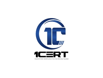 1Cert logo design by sanstudio