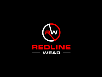 Redline Wear  logo design by haidar