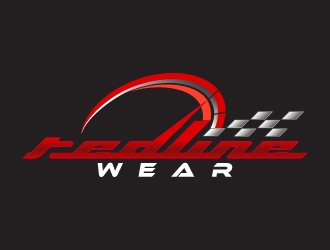 Redline Wear  logo design by Hansiiip