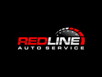 Redline Auto Service  logo design by santrie