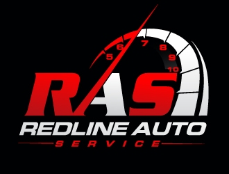 Redline Auto Service  logo design by dorijo
