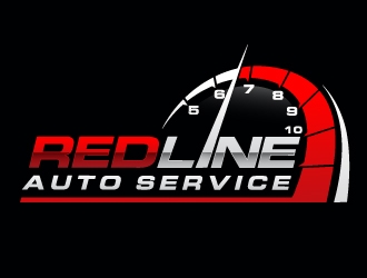 Redline Auto Service  logo design by dorijo