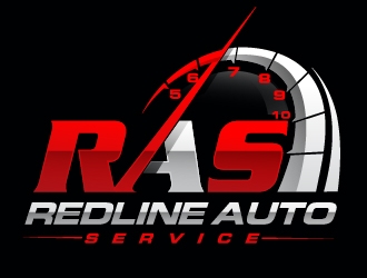 Redline Auto Service  logo design by dorijo