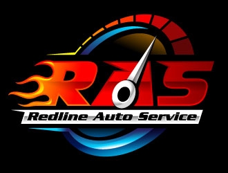 Redline Auto Service  logo design by design_brush