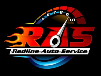 Redline Auto Service  logo design by design_brush