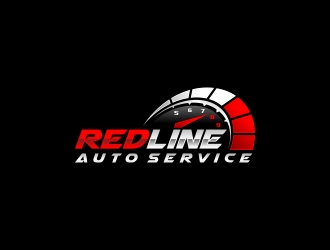 Redline Auto Service  logo design by CreativeKiller