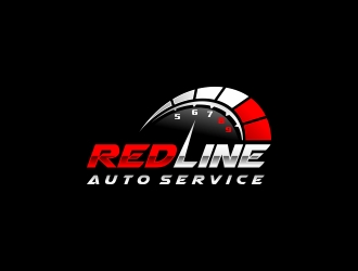 Redline Auto Service  logo design by CreativeKiller