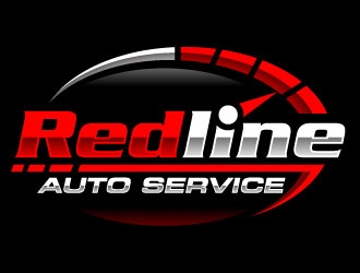 Redline Auto Service  logo design by Suvendu