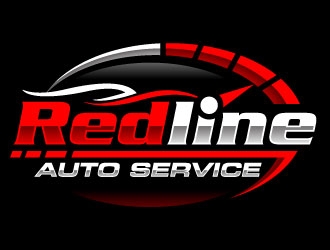 Redline Auto Service  logo design by Suvendu