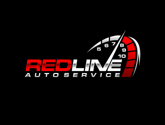 Redline Auto Service  logo design by semar