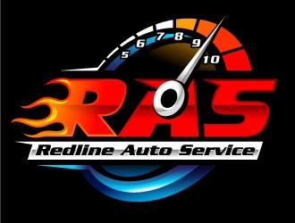 Redline Auto Service  logo design by design_brush