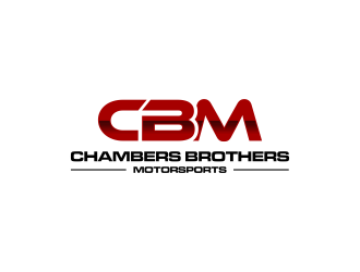 Chambers Brothers Motorsports logo design by haidar