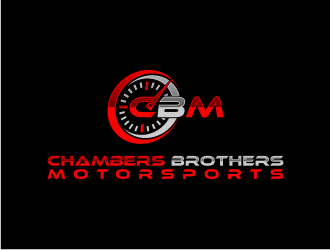 Chambers Brothers Motorsports logo design by sodimejo