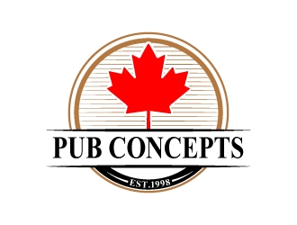 Pub Concepts logo design by uttam