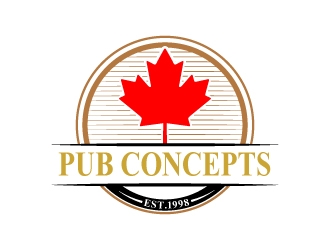 Pub Concepts logo design by uttam
