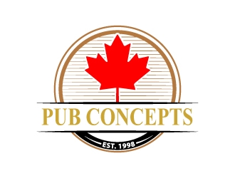 Pub Concepts logo design by uttam