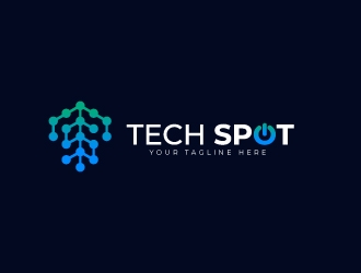 Tech Spot logo design by mawanmalvin