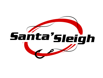 Santa’s Sleigh logo design by BeDesign