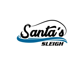 Santa’s Sleigh logo design by MarkindDesign