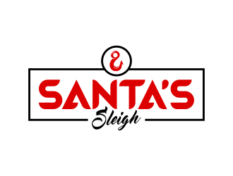 Santa’s Sleigh logo design by done