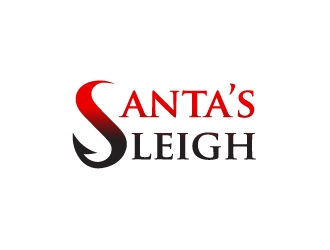 Santa’s Sleigh logo design by Marianne