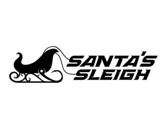 Santa’s Sleigh logo design by Danny19