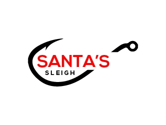 Santa’s Sleigh logo design by tukangngaret