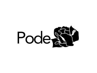 Poderosa logo design by giphone