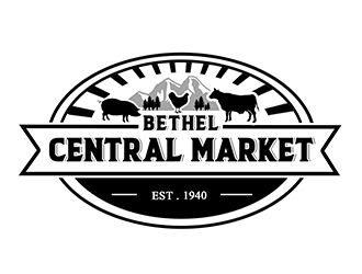 Bethel Central Market logo design by PrimalGraphics