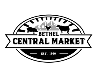 Bethel Central Market logo design by PrimalGraphics