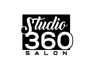 Studio 360 Salon logo design by dshineart