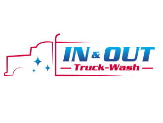 In & Out Truck-Wash  logo design by BeDesign