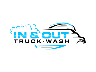 In & Out Truck-Wash  logo design by akhi