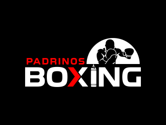 Padrinos Boxing  logo design by akhi