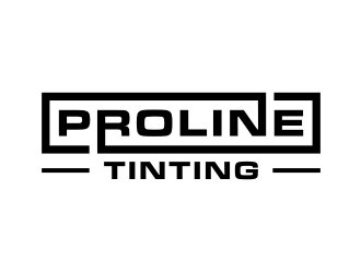 PROLINE TINTING  logo design by Zhafir