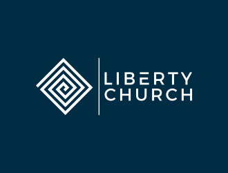 Liberty Church logo design by BlessedArt