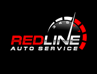Redline Auto Service  logo design by done