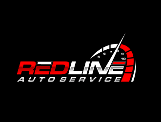 Redline Auto Service  logo design by haidar