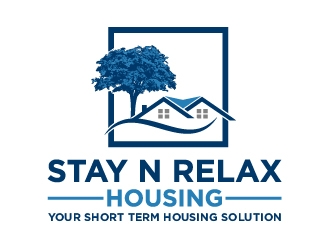 Stay N Relax Housing logo design by cybil