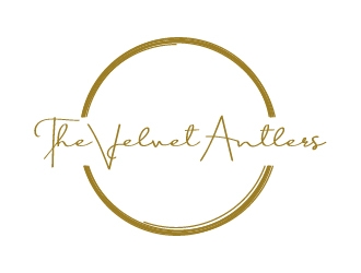 The Velvet Antlers logo design by Hansiiip
