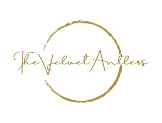 The Velvet Antlers logo design by Hansiiip