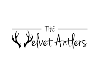 The Velvet Antlers logo design by Nurmalia