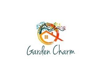 Garden Charm logo design by N3V4
