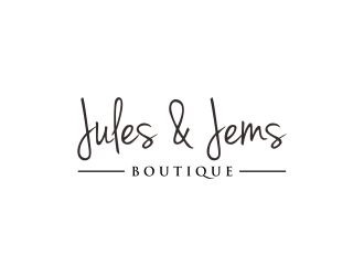 Jules & Gems logo design by p0peye