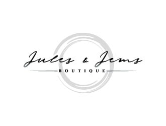 Jules & Gems logo design by Mad_designs