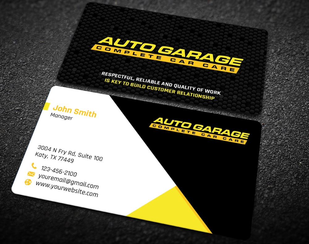 Auto Garage  logo design by Boomstudioz