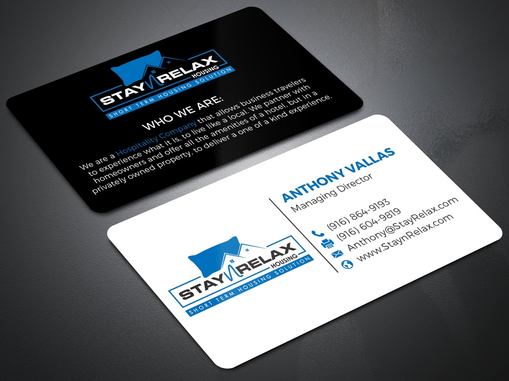 Stay N Relax Housing logo design by Gelotine