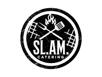 SL.AM. Catering logo design by cybil