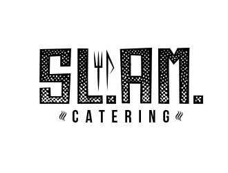 SL.AM. Catering logo design by BeDesign